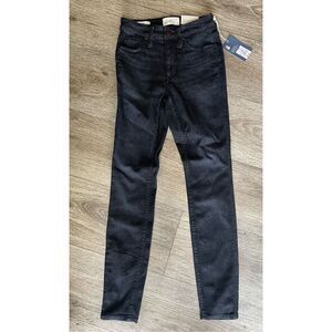 Universal Thread High Rise Skinny 00/24R Sulphur Black New